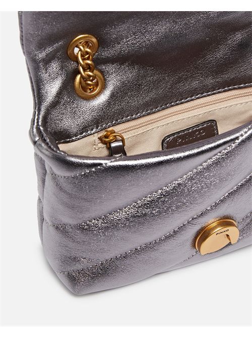 Borsa a tracolla Baby Love Bag Puff in nappa laminata PINKO | 100040A360/IEHQ